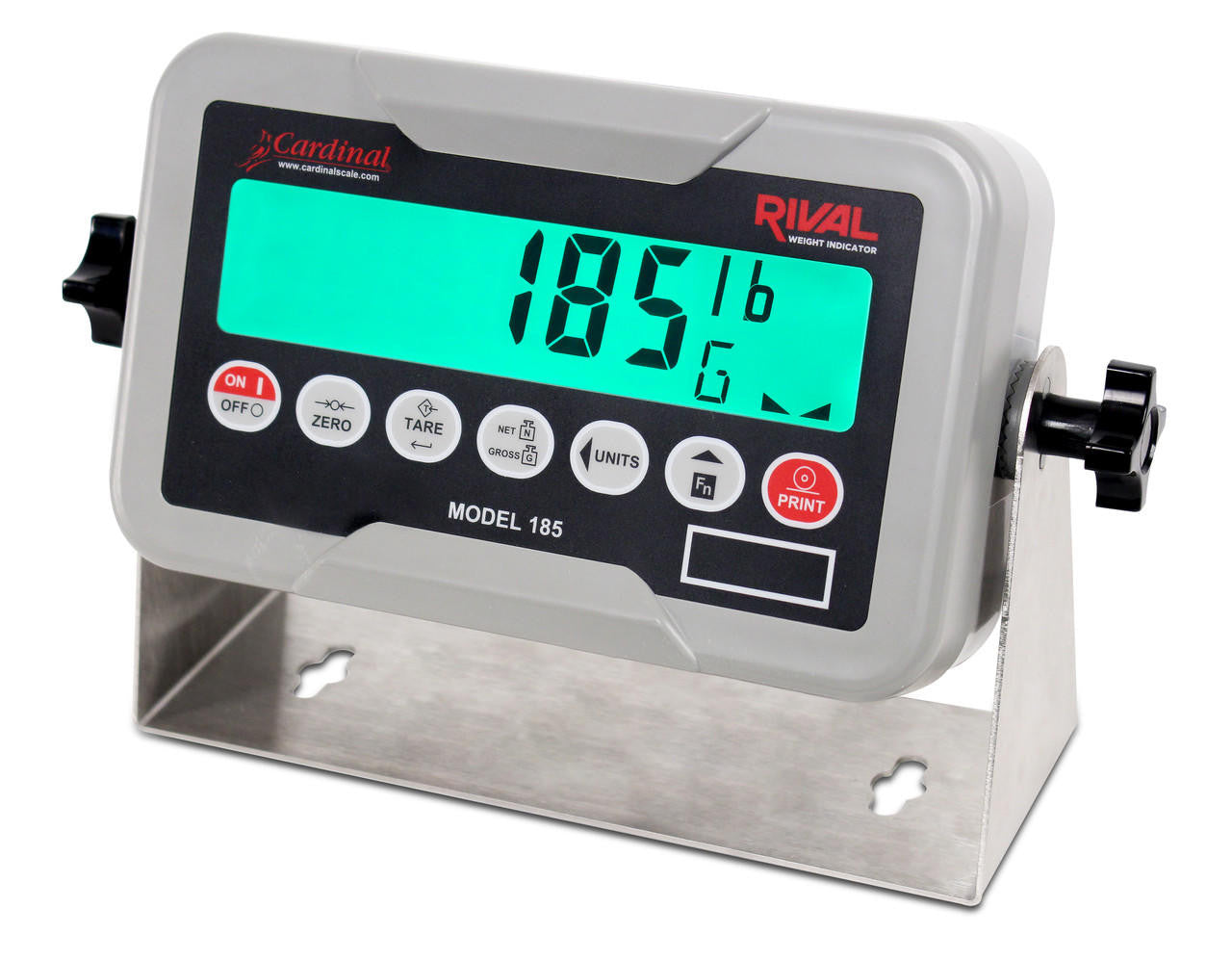 Weight Indicator, LCD, 7 Keys, ABS (DROP SHIP ONLY)