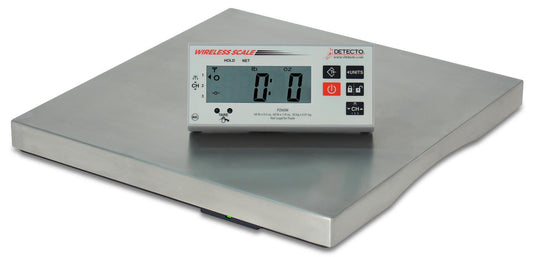 Wireless Digital Ingredient Scale, 60 lb, 14 x 14 in Stainless Steel Platform (DROP SHIP ONLY)