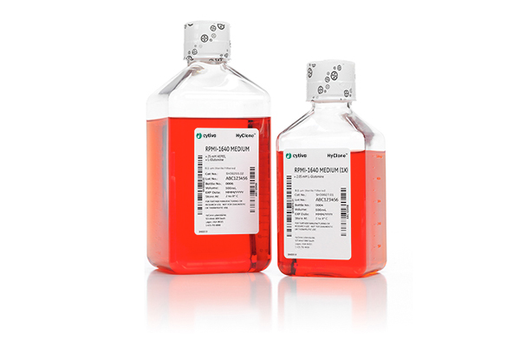 HyClone RPMI 1640 Media, Liquid, without L-Glutamine, 500 mL (Item is Non-Returnable) (DROP SHIP ONLY)