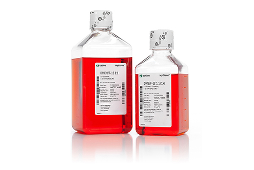 HyClone Dulbecco's Modified Eagle Medium / F12 1:1 Liquid, with L-Glutamine, without HEPES, 6 x 500 mL (Must be Refrigerated; Ships on Ice) (Item is Non-Returnable) (DROP SHIP ONLY)