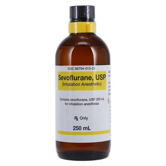Sevoflurane Inhalation Solution 100% Bottle 250mL Each (66794001525)