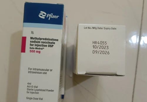 Methylprednisolone Sodium Succinate, USP, Sterile Powder For Injection, 125gm 2mL, ACT-O-VIAL (Rx) (Item is Non-Returnable) (We must have your Wholesale Drug License on File before shipping this product) (US Only, Excluding IN and ND), 25/pk (0009-0047-22)