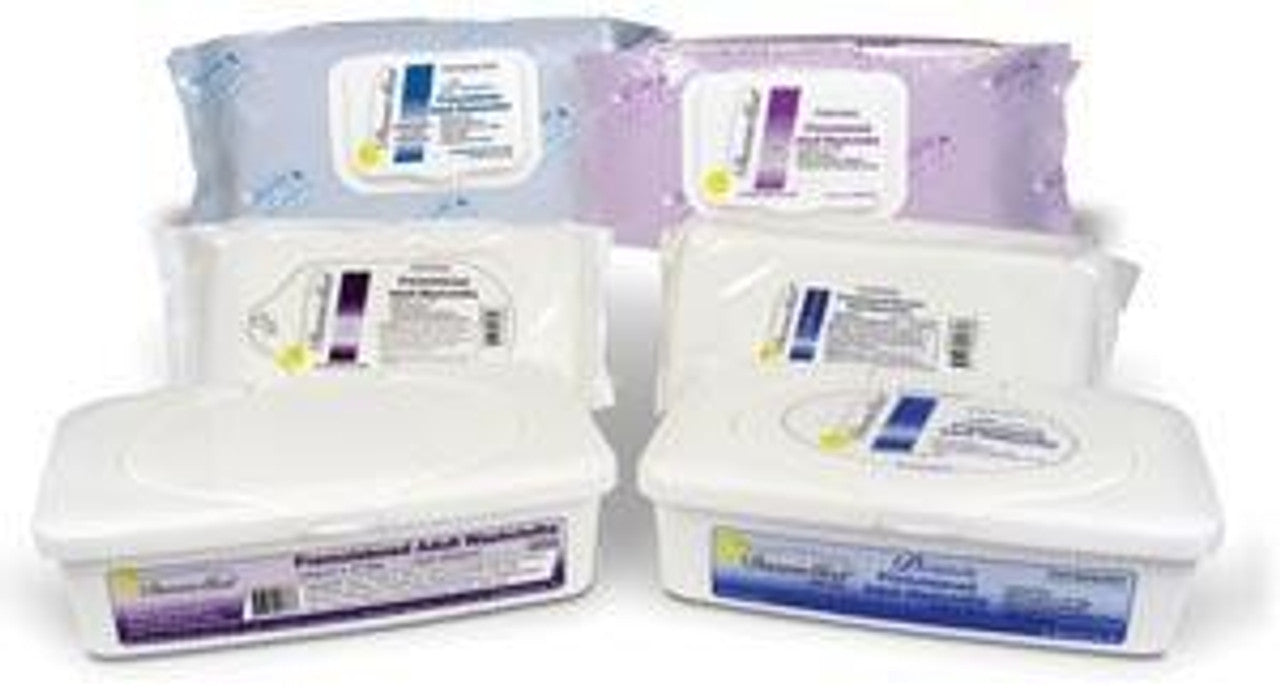 Pre-Moistened Washcloth, 8" x 10", Scented, 100/pk, 6 pk/cs
