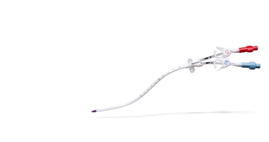 DuoGlide Short-Term Dialysis Catheter, Acute, Curved Extension, 12.5 cm, 5/cs (Temp Sensitive; Non-Returnable) (Continental US Only) (Drop Ship Requires Pre-Approval)