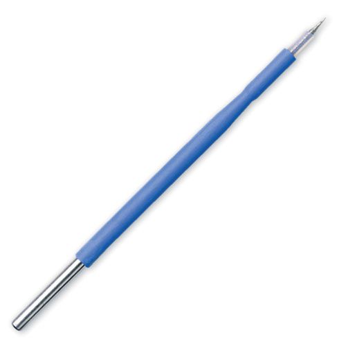 Extended PTFE Insulated Coated Needle Electrode, 10.16cm (4 in.), Safety Sleeve For All Valleylab Handswitching Pencils, 25/cs (Continental US Only)