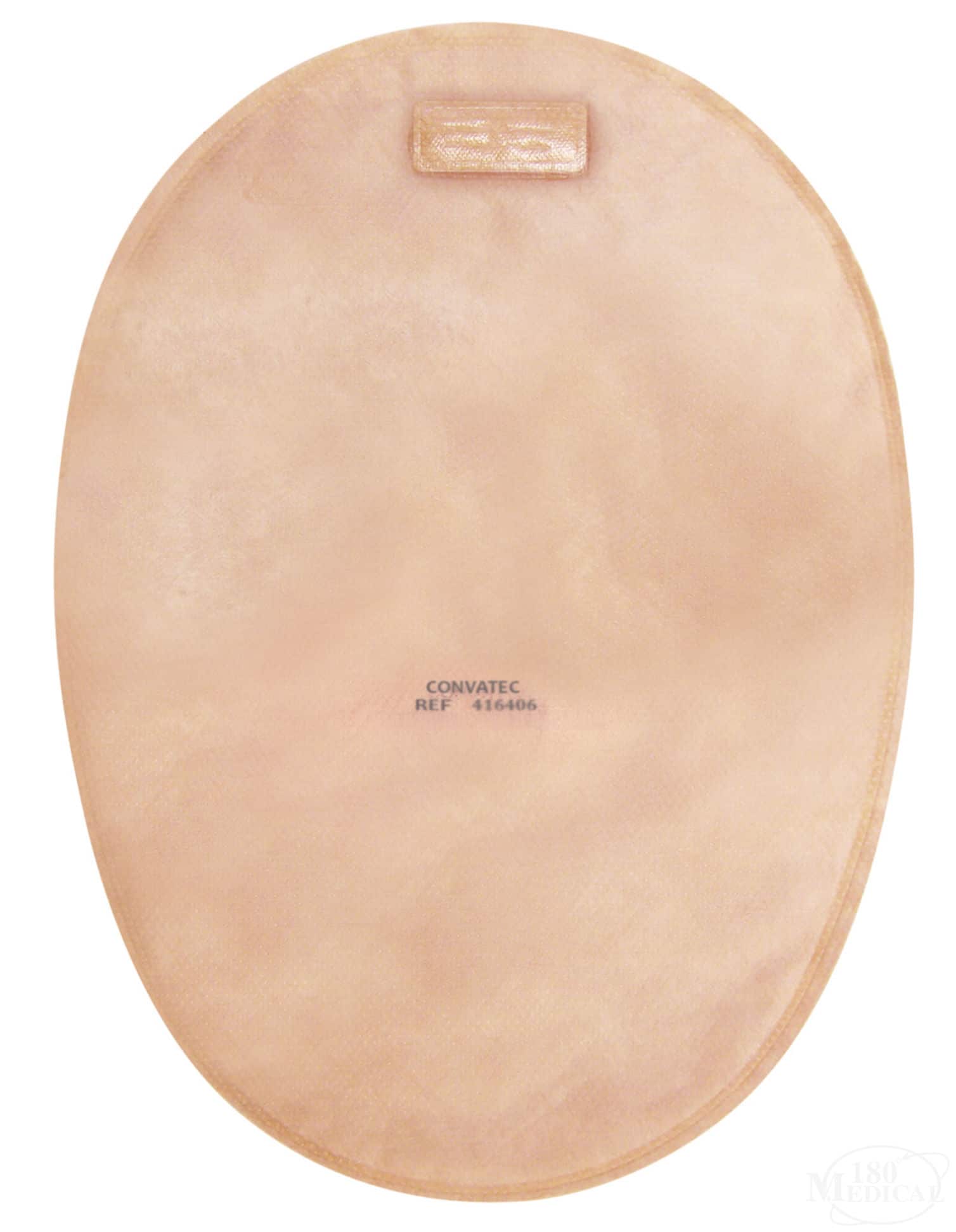 Closed-End Pouch, 8", 2-Sided Comfort Panel, Tan, 1 1/4" Flange, 30/bx (Continental US Only) (To Be DISCONTINUED)
