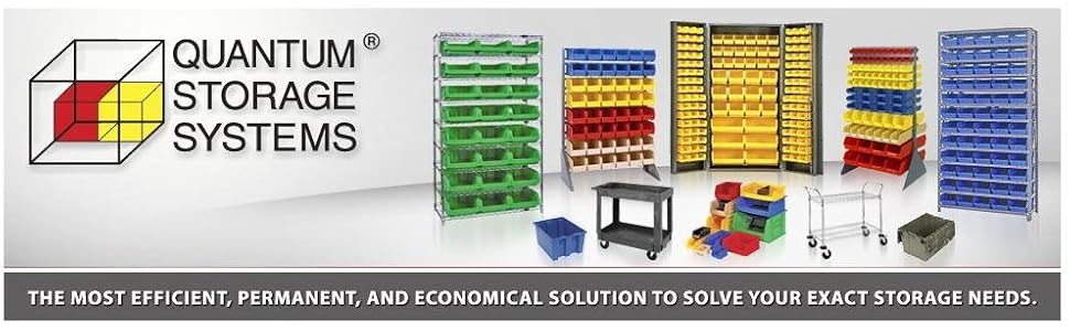 Bins, Stack and Hang, Black, 18" x 8-1/4" x 9", 6/ctn (DROP SHIP ONLY)