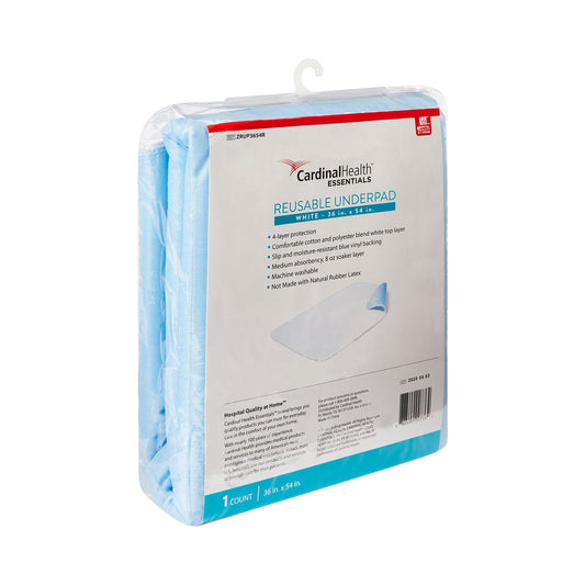 ReliaMed Chair Underpad, 34" x 36", Reusable, Latex-Free, 1/bg, 10 bg/cs (Continental US Only)