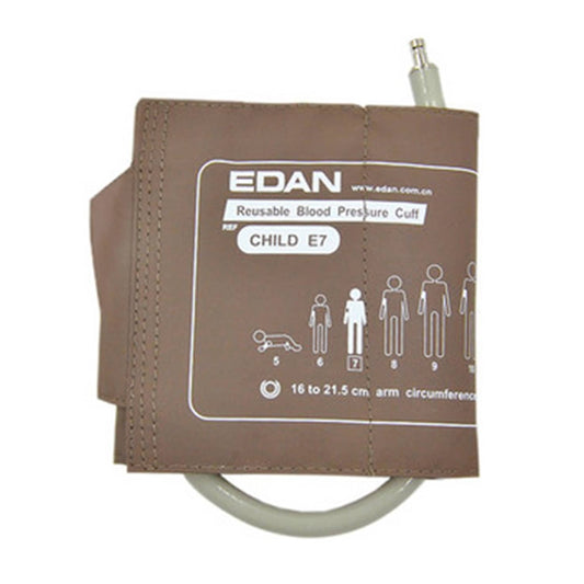 NIBP Cuff, Infant, 16cm-21.5cm, Reusable wIth EDAN Logo (DROP SHIP ONLY)(Not Available For Sale into Canada)