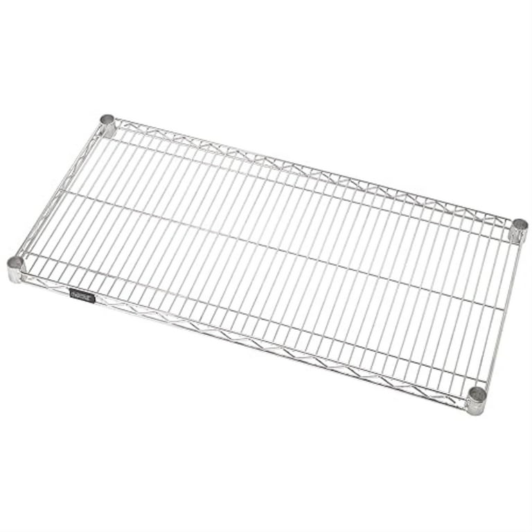 Wire Shelf, 14"W x 48"L, Chrome (DROP SHIP ONLY)