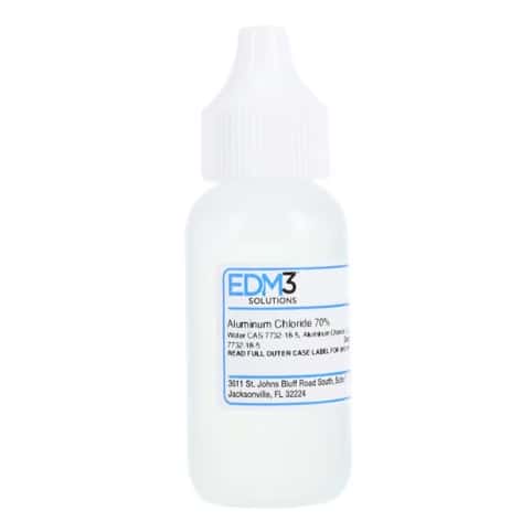 Aluminum Chloride, 70%, 1 oz (Item is Non-Returnable) (US Only)