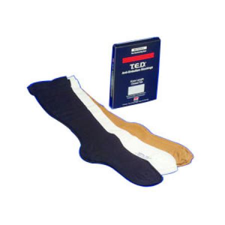 Knee-Length Anti-Embolism Stocking, X- Large, Long, Black, 12 pr/cs (Continental US Only)