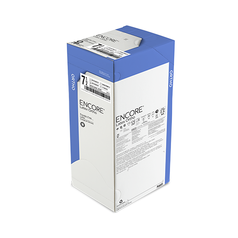 Encore Ortho Glove, Size 6.0, Powder-Free, Latex, 50 pr/bx, 4 bx/cs (US Only) (For Sale to Authorized NovaPlus Customers Only)