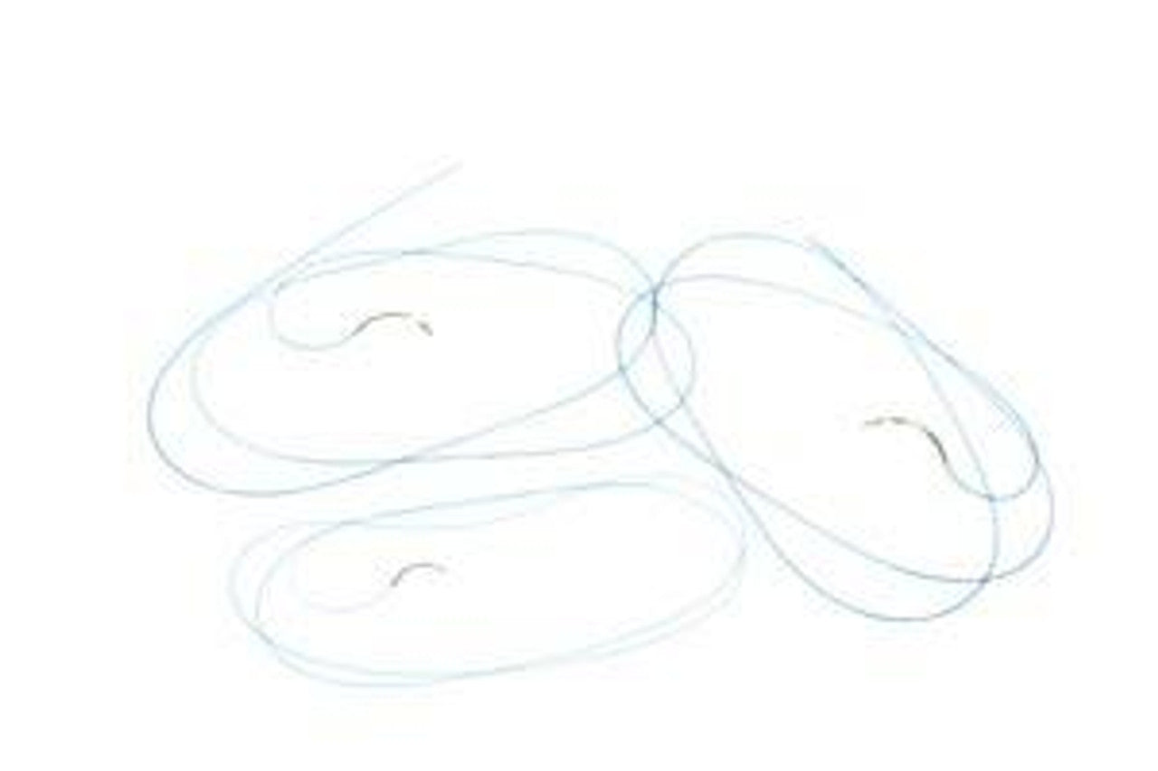 Suture, Reverse Cutting, Size 4-0, 18", Violet Braided, Needle FS-2, 3/8 Circle, 3 dz/bx (Continental US Only)