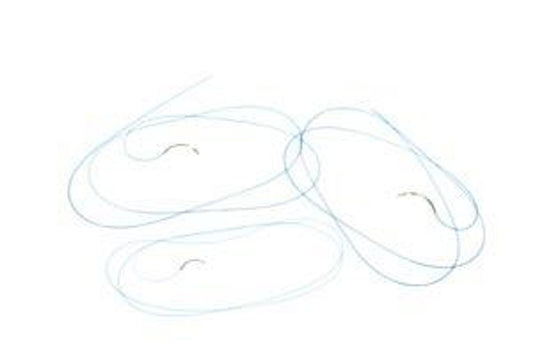 Suture, Reverse Cutting, Size 4-0, 18", Violet Braided, Needle FS-2, 3/8 Circle, 3 dz/bx (Continental US Only)