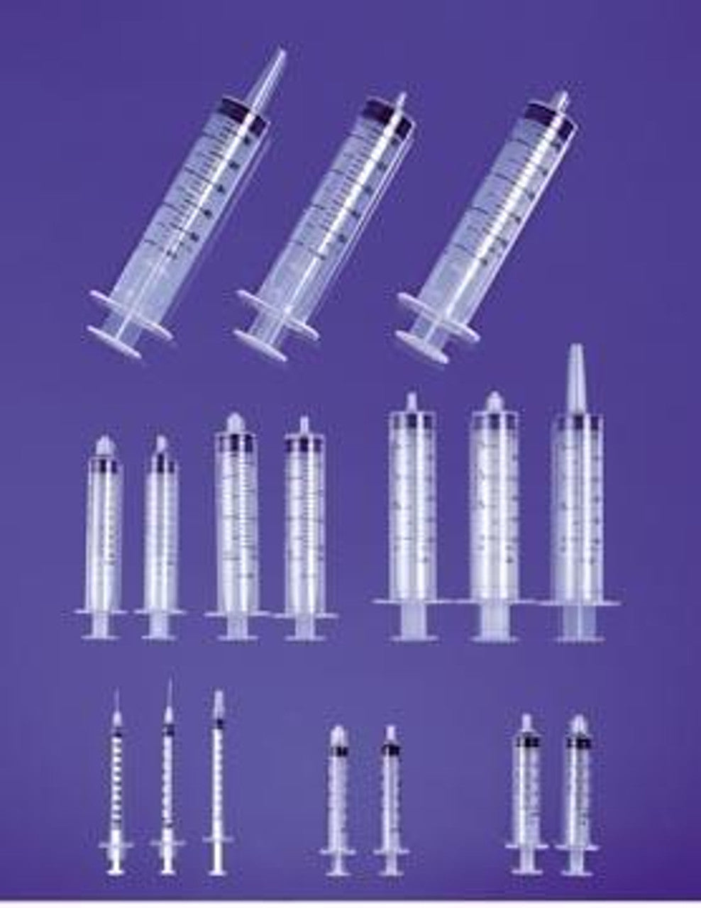 Syringe Only, Luer Slip, 1cc, Non-Sterile, Bulk, 4000/cs