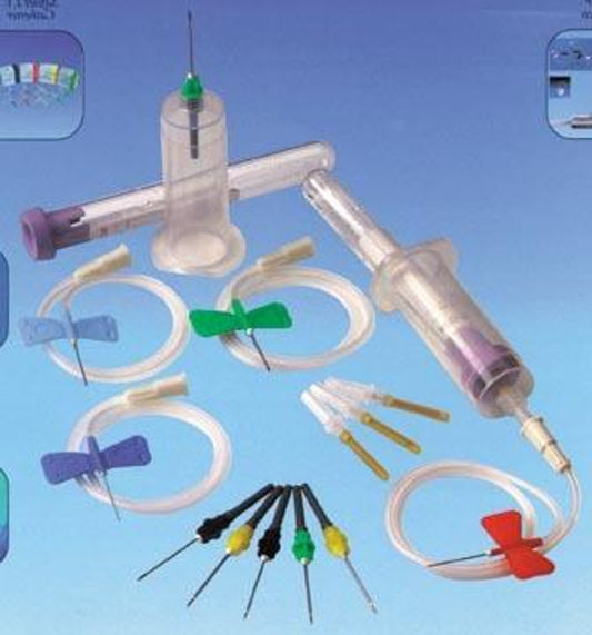 Luer Lock Holder w/Adapter, Non-Sterile, Bulk, 1500/cs