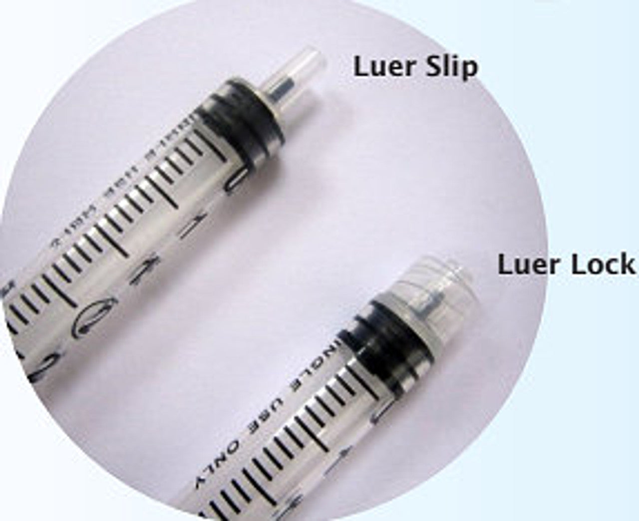 Syringe Only, Luer Lock, 20-25cc, Non-Sterile, Bulk, 1000/cs (Item on Manufacturer Backorder  Inventory Limited when Available)