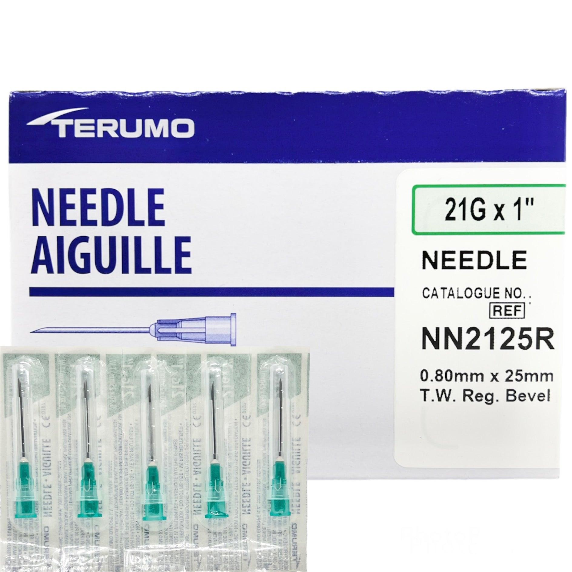 Thin Wall Needle, 20G x 1",  100/bx, 10 bx/cs (US Only)