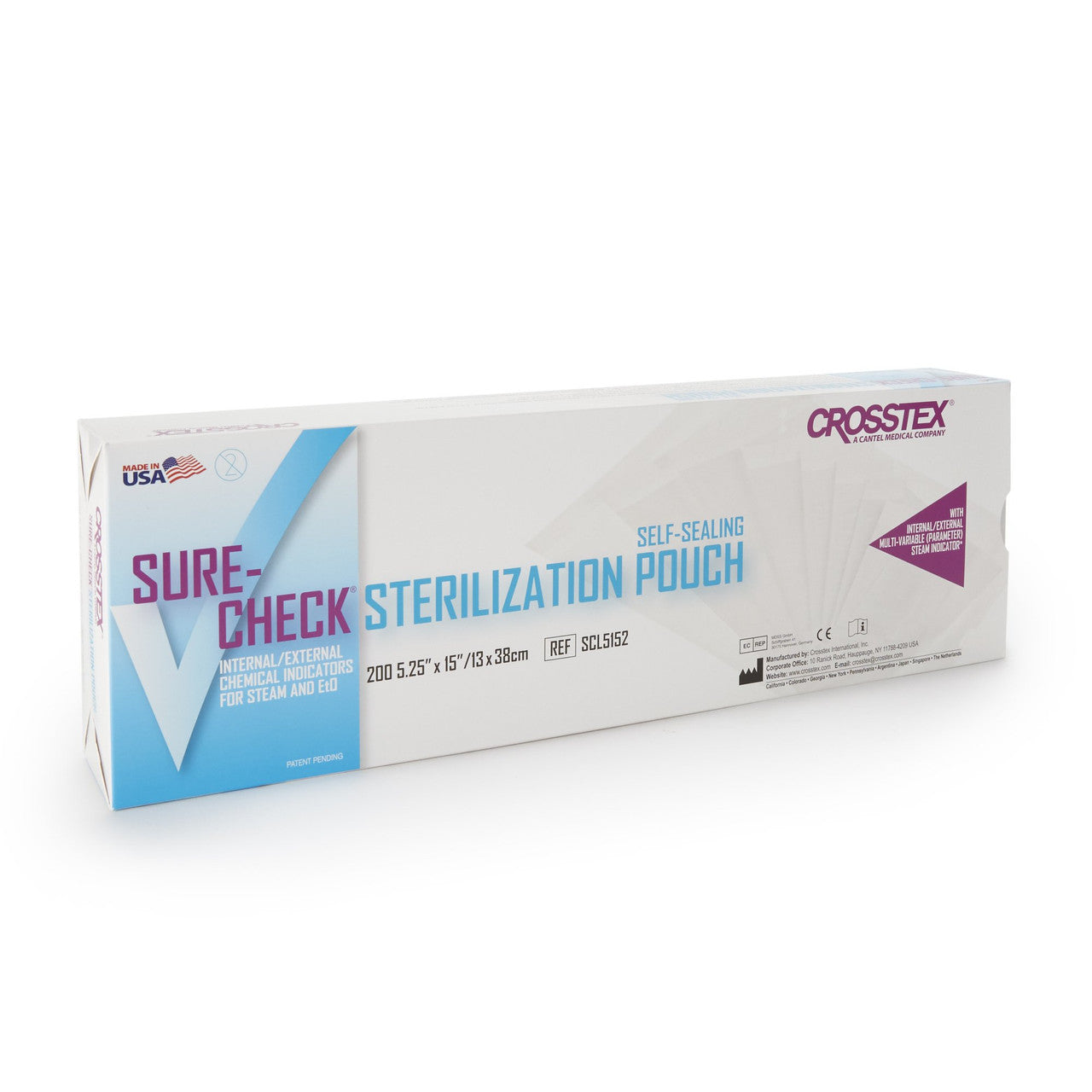 Pouch, 5" x 15", 200/bx, 10 bx/cs