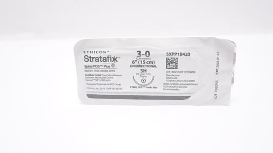 2-0 23CM STRATAFIX Spiral PDS Plus, SH, 12/bx (Continental US Only)