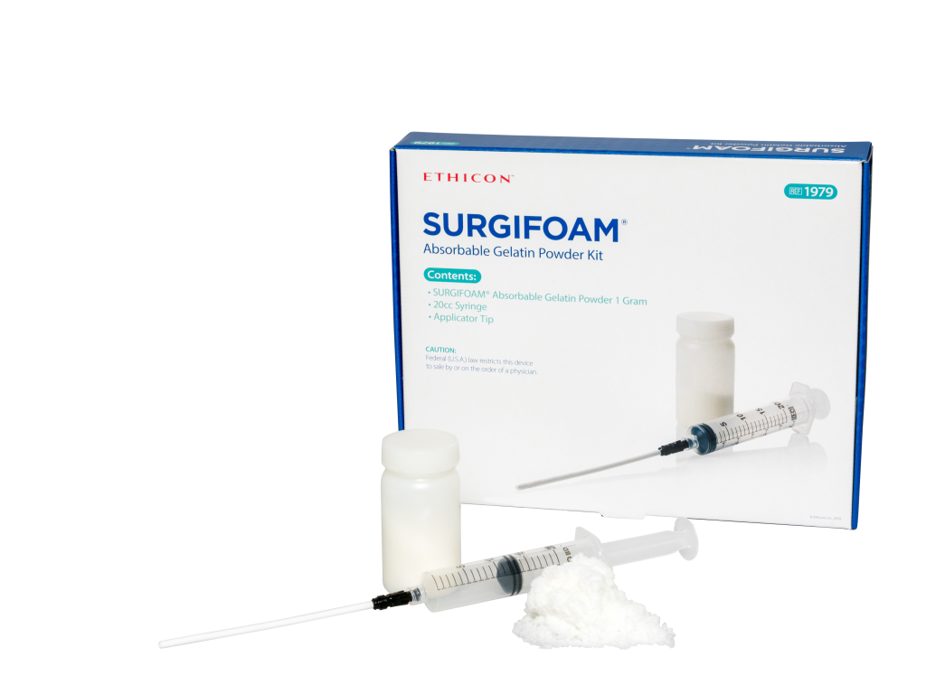 Surgifoam Absorbable Gelatin Powder Kit, 1 Gram Per Unit, 6/bx (Continental US Only) (Item on Manufacturer Back Order with 1/03/25 as the Estimated Time of Availability)