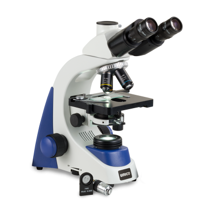 Microscope, Binocular, 10X Widefield Eyepiece, 4X & 10X Brightfield, 40X Phase, 100X Brightfield, Achromat, NA 1.25 Condenser, Iris Diaphragm, Mechanical Stage, LED Illumination, 3 Watt LED Bulb, Coaxial Focusing (US Only) (DROP SHIP ONLY)