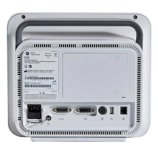 B125 V3 Patient Monitor with Masimo SET SPO2, Printer, Temp, 3 & 5 Lead ECG, IBP, Extension Rack & Battery (IBP Accessories Sold Separately) (Continental US Only) (DROP SHIP ONLY)