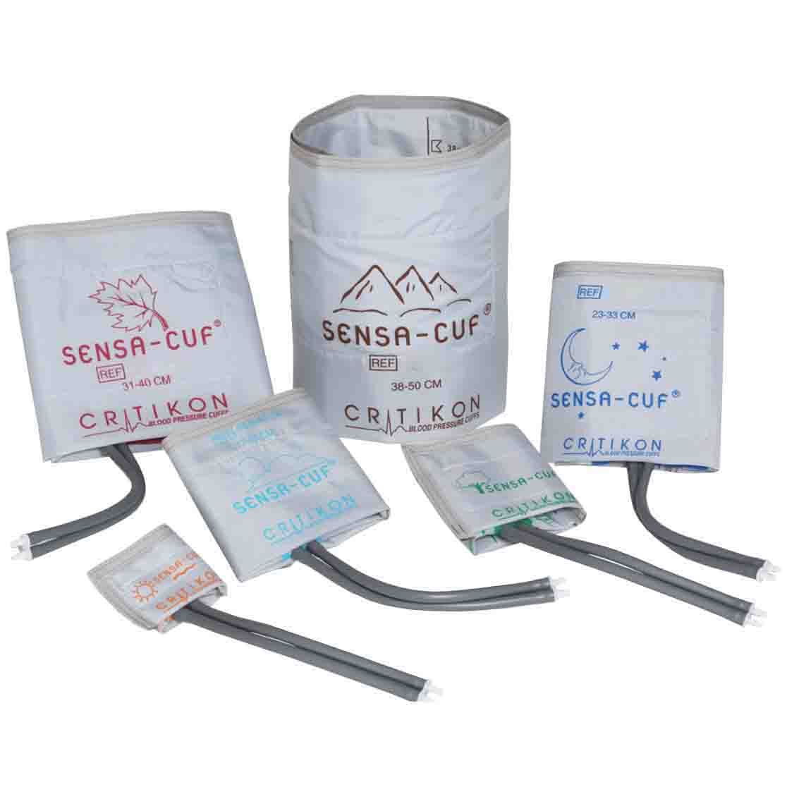 Cuff, Child, 1-Tube, Bayonet, Green, 12-19cm, 5/bx (Continental US Only)