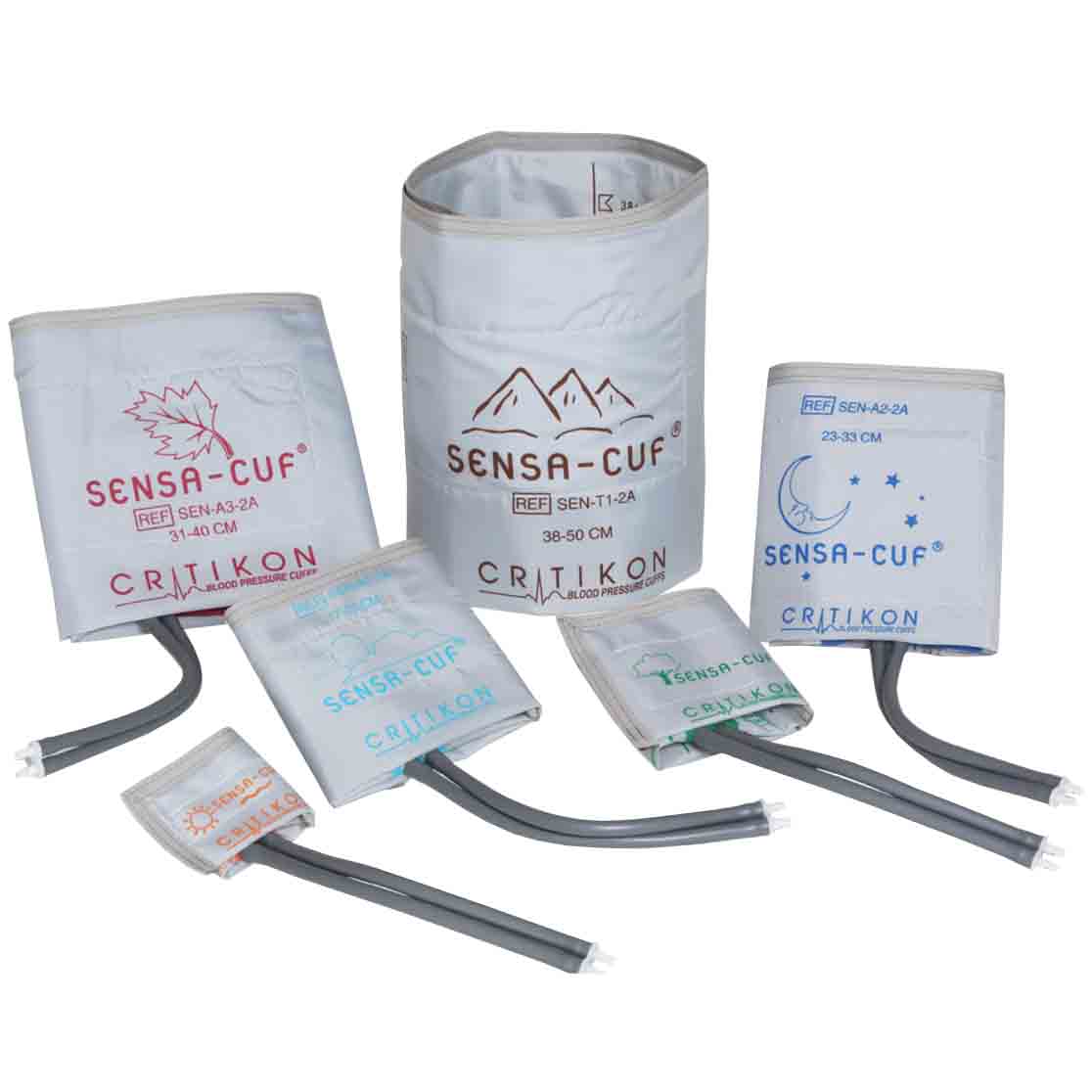 Cuff, Child, 2-Tube Dinaclick Connector, Green, 5/pk (Continental US Only)