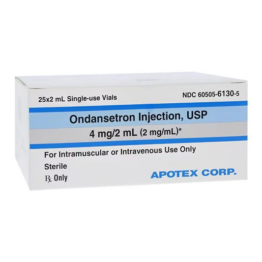 Ondansetron Injection 2mg/mL SDV 2mL 25/Package (60505613005)