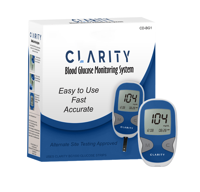 Clarity Safety Lancets, 26G, 100/bx