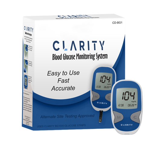 Clarity Safety Lancets, 26G, 100/bx