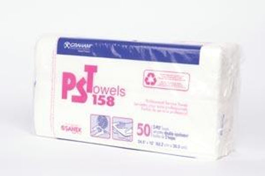 Dental Towel, TTP, 16_" x 19", White, 500/cs
