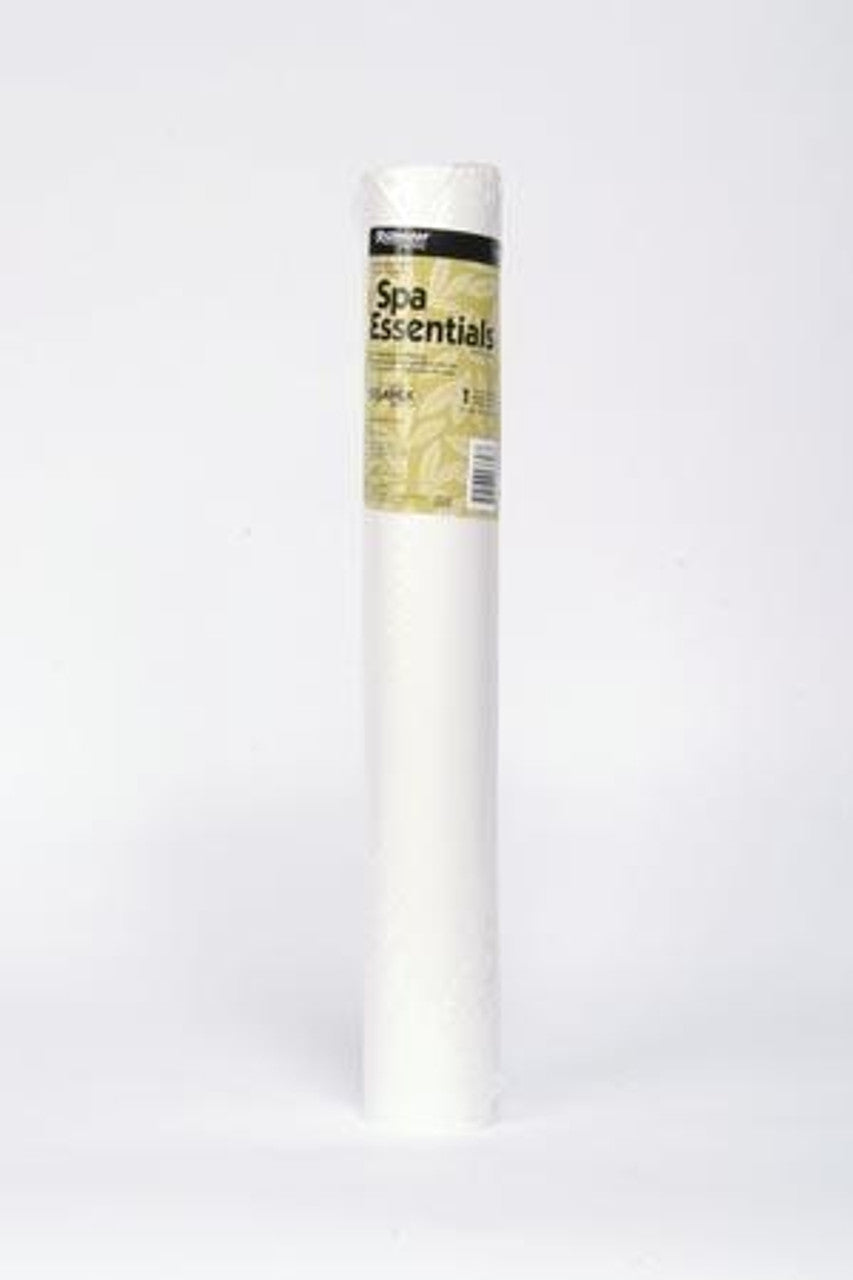 Table Paper, Poly Backed, 21" x 125', White, 9 rl/cs