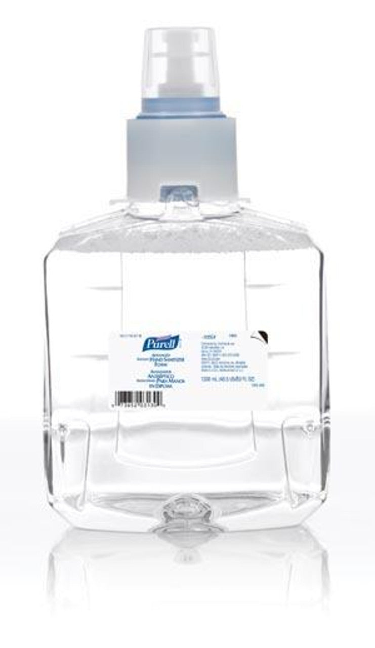 Purell SF607 Hand Sanitizer, Foam, 1200ml Refill, 2/cs