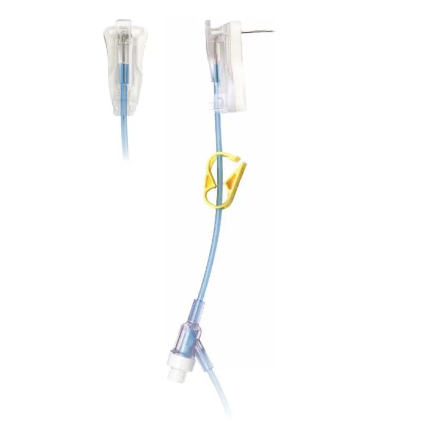 Gripper Plus Power P.A.C. Safety Huber Needle, 20G x 1", 12/bx (US Only)