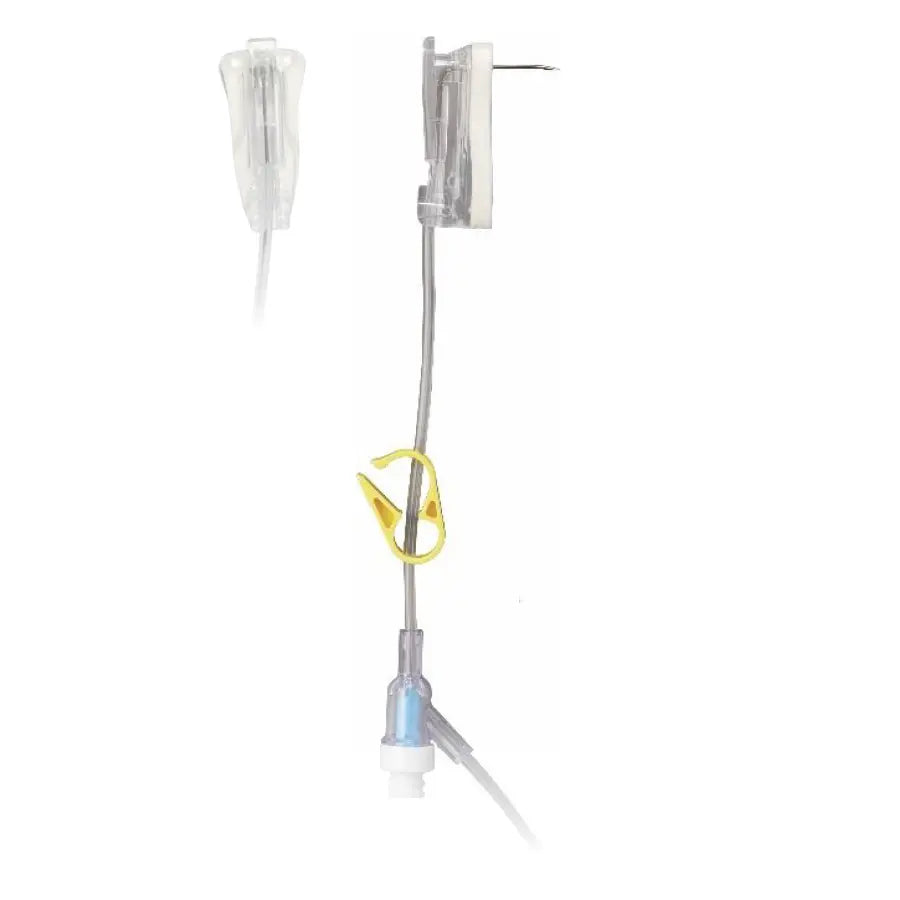 Gripper Plus Needle, 19G x 1_" (32mm), Needleless Y Site, 12/bx (US Only)
