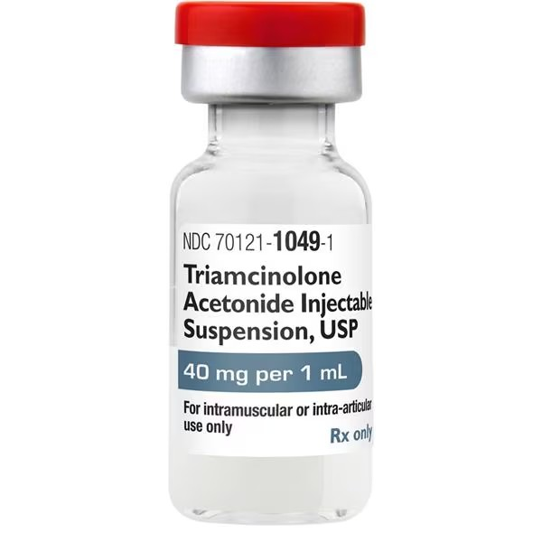 Triamcinolone Acetonide Injection 40mg/mL SDV 1mL Each (70121104902)