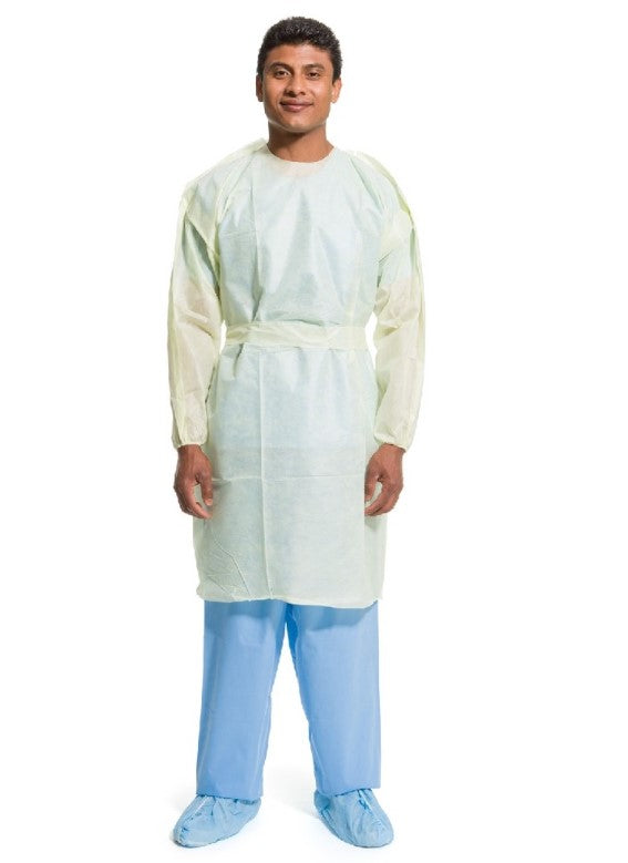 Cover Gown, Yellow, AAMI 2, X-Large, 10/bg, 10 bg/cs (US Only)