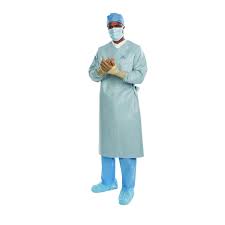 Aero Chrome Surgical Gown, X-Large, X-Long Length, No Towel, Non-Sterile, 32/cs (US Only)