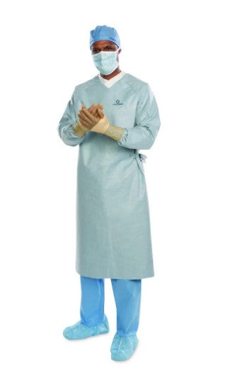 Aero Chrome Surgical Gown, Large/Hand Bin, Towel, Non-Sterile, 36/pk, 12 pk/cs (US Only)