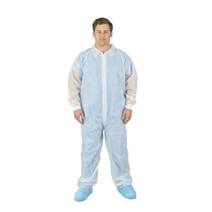 Protective Coverall, Spunbound, 2X-Large, White, 24/cs (US Only)