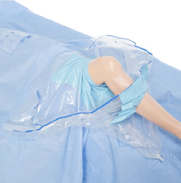 Orthoarts Knee Arthroscopy Drape, 90" X 124", Sterile, 20/cs (US Only)