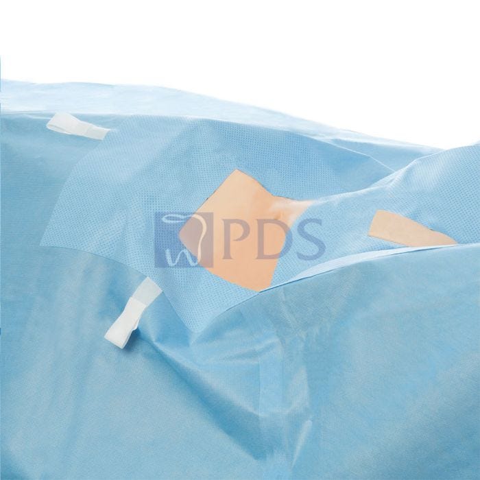Laparoscopy/ Pelviscopy Drape, 100" x 30" x 123", Sterile, 10/cs (US Only)