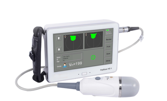 HD3 Bladder Scanner, with touch screen & detachable probe, No annual calibration needed, 8-10% accuracy with 12 slice 3D image, USB export, and built-in thermal printer (DROP SHIP ONLY)