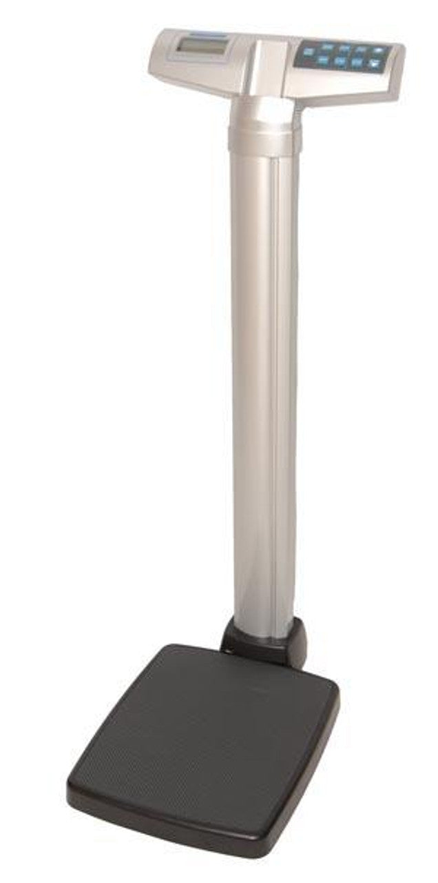 Digital Scale, Waist-High, 209 kg Capacity, Platform Dimensions 13_" x 16_" x 2 3/8", (6) AA Batteries (included) or Adapter (ADPT31 - not included) (DROP SHIP ONLY)