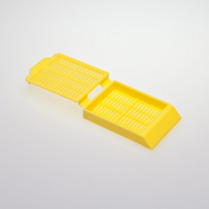 Histosette I Cassettes, Tissue, 45 Degree Angle,  Yellow, 500/bx, 3 bx/cs