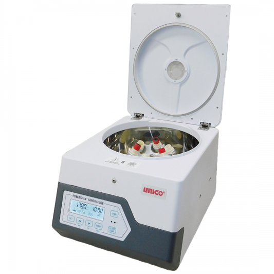 HXV Centrifuge, Variable Speed 500-3500 RPM, 6 Place Horizontal Rotor, 99 Min. Digital Timer, 6x10ml Capacity, 110v (US Only) (DROP SHIP ONLY)