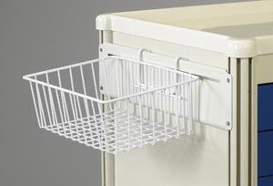 Wire Basket, Required LAB-1 Accessory Bar, 12" x 8' x 4", Classic & Preferred Cart (DROP SHIP ONLY)